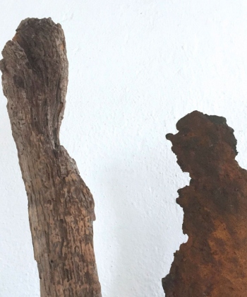 Figuren 1,  Holz, Flachs