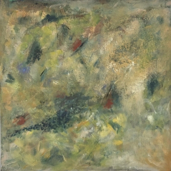 Landschaft 01, Leinwand, Acryl, 70cm x70cm