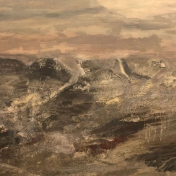 Landschaft 09 Leinwand, Acryl, 80cm x120cm
